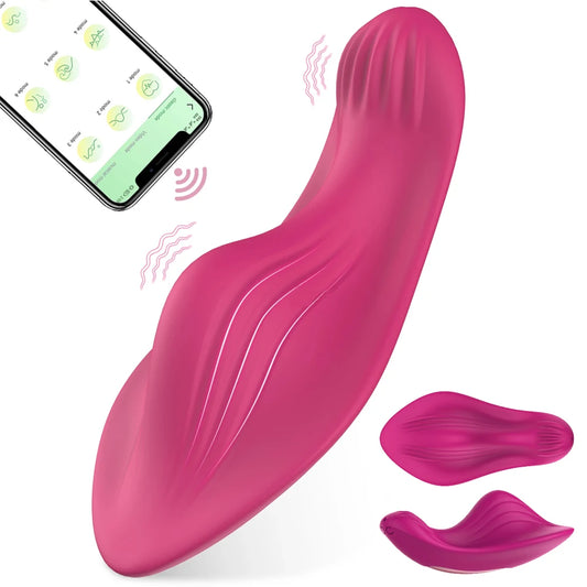 Mini Wearable Vibrator for Women Wireless APP Remote Control Vibrating Egg Clitoris Stimulator Female Adult Sex Toys for Couples